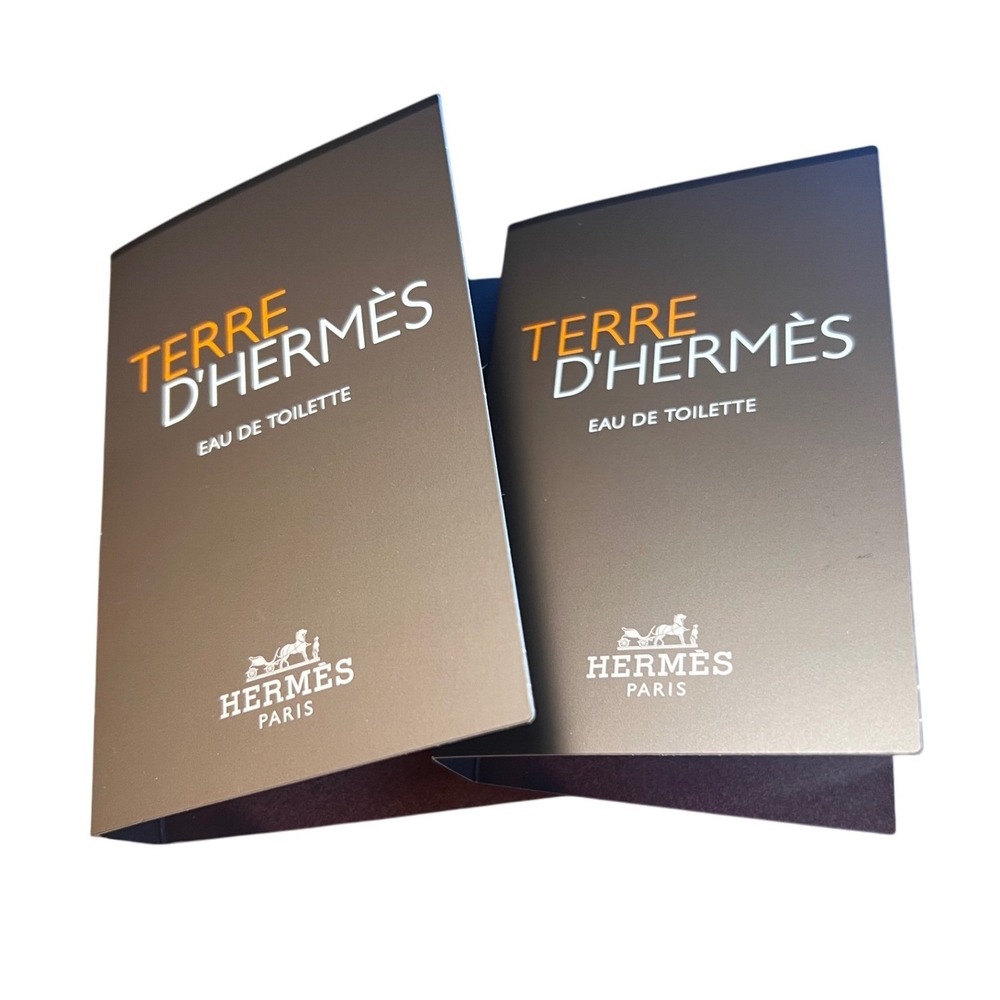 Terre D'Hermés Eau De Toilette Paris Made in France x2